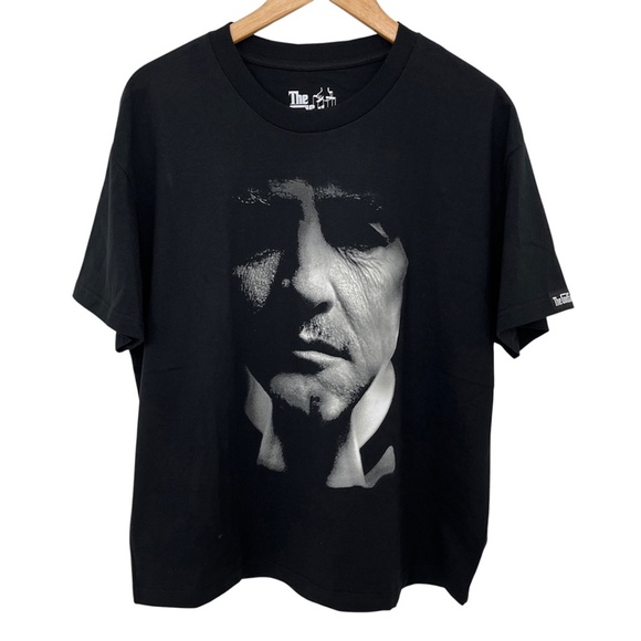 NWOT The Godfather Marlon Brando Face Short Sleeve T-Shirt Men’s Large - Picture 1 of 11